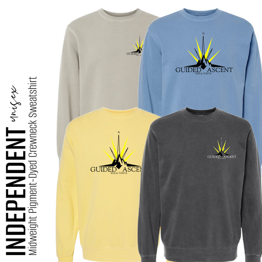Guided Ascent, LLC - independent crewneck