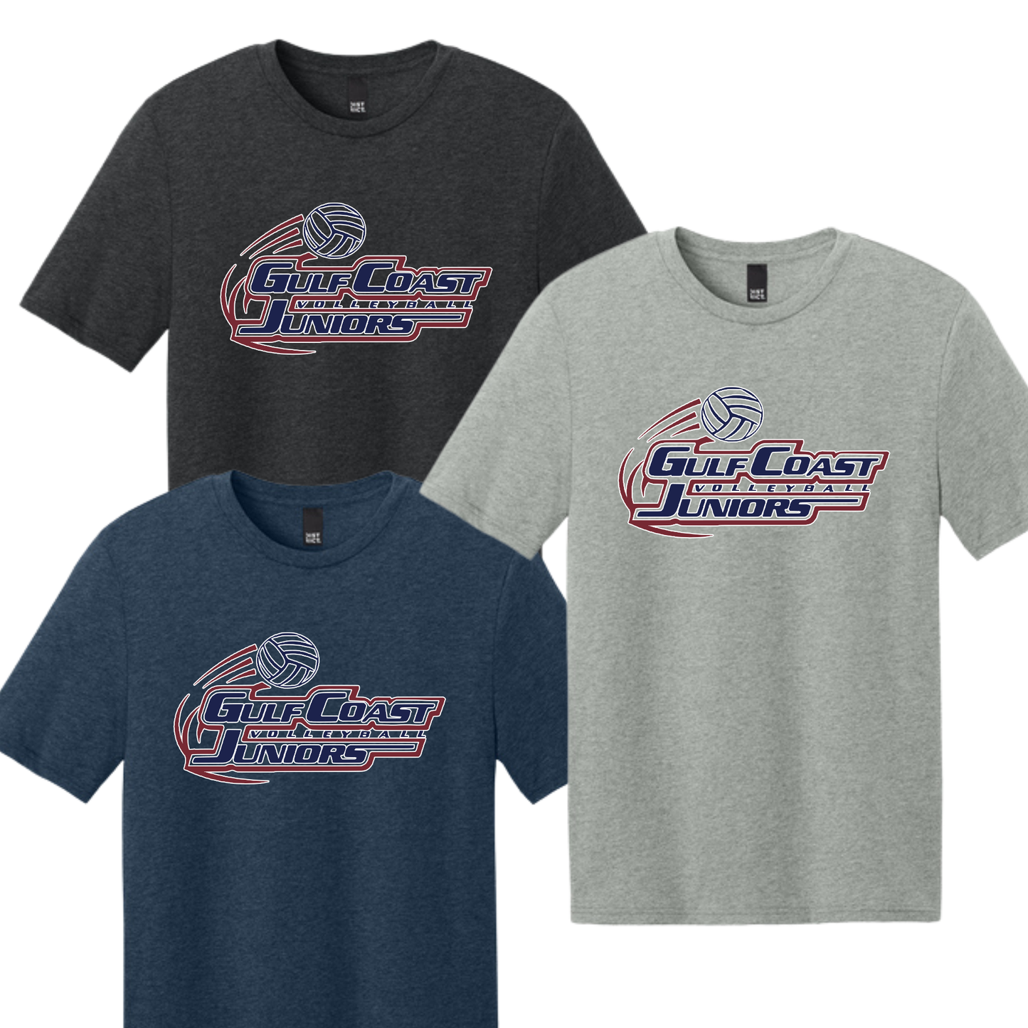 Gulf Coast Volleyball, District Full Front Tee