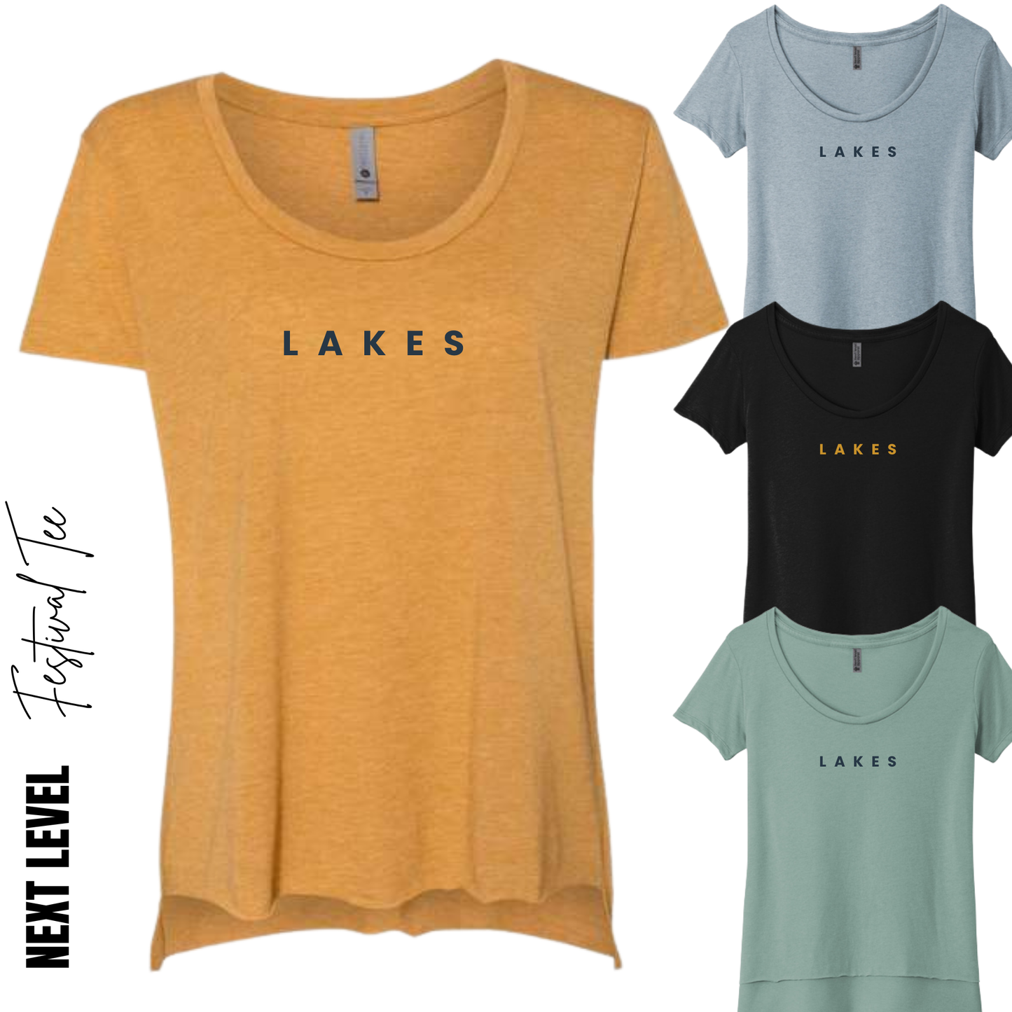 MTO / Lakes Scoop Tee, next level