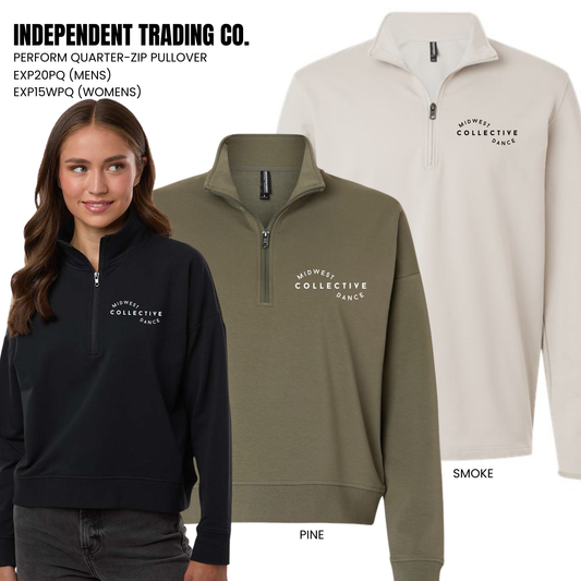MDC | Independent Trading 1/4 Zip Pullover, mens + womens