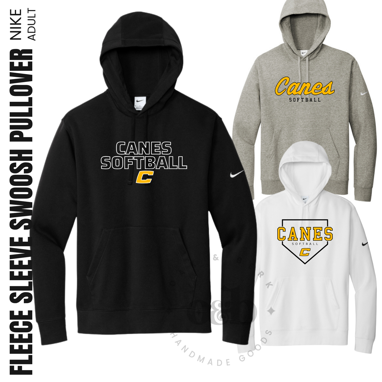 CANES | Nike Club Fleece Pullover Hoodie {adult}