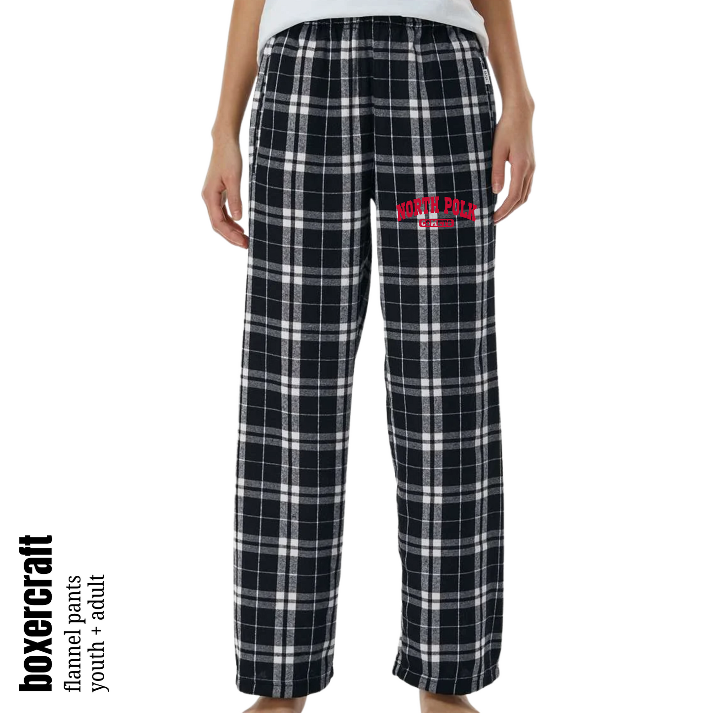 North Polk PTO | Flannel Pants {youth + adult}