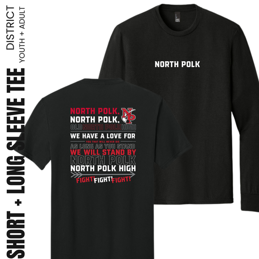 North Polk PTO | District Fight Song Tees {adult + youth}