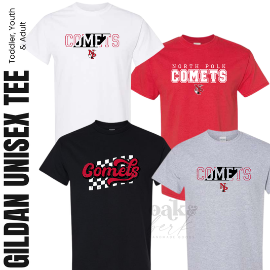 North Polk PTO | Gildan Heavy Cotton™ Tee {adult, youth + toddler}