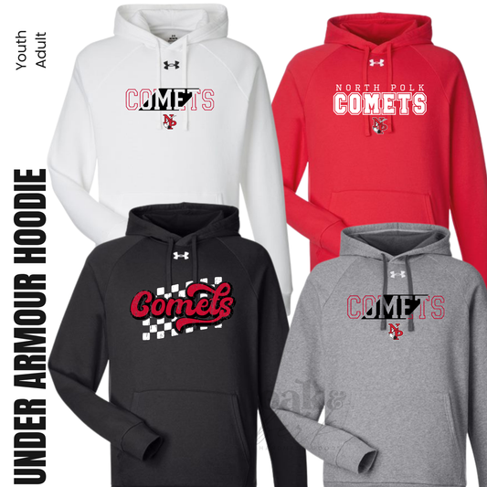 North Polk PTO | Under Armour Performance Hoodie {adult + youth}