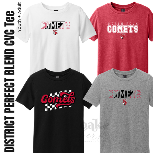 North Polk PTO | District Perfect Blend® CVC Tee {adult + youth}
