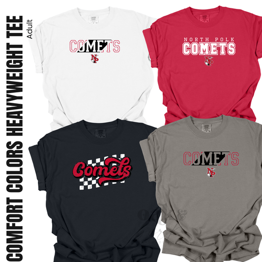 North Polk PTO | Comfort Colors Garment-Dyed Heavyweight T-Shirt {adult}