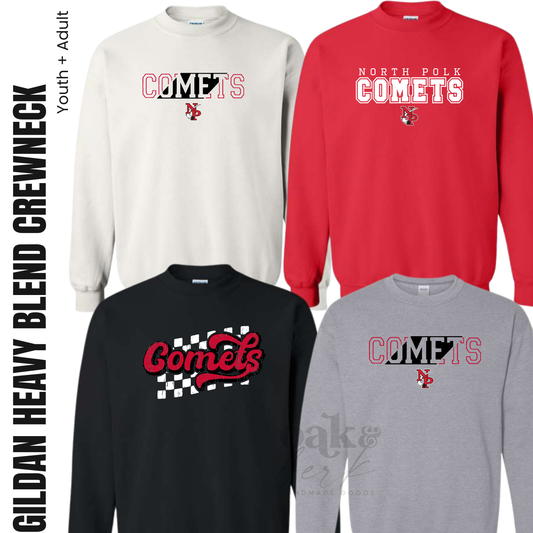 North Polk PTO | Gildan Heavy Blend™ Crewneck Sweatshirt {adult + youth}