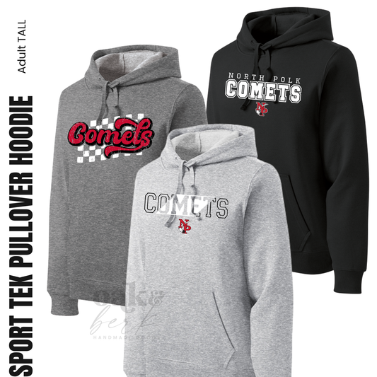 North Polk PTO | Sport Tek Adult TALL Hooded Sweatshirts