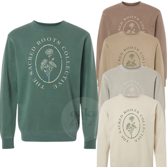 The Sacred Roots Collective | Full Logo Independent Crewneck