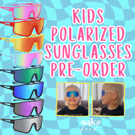 PREORDER / Kids Polarized Sport Sunglasses