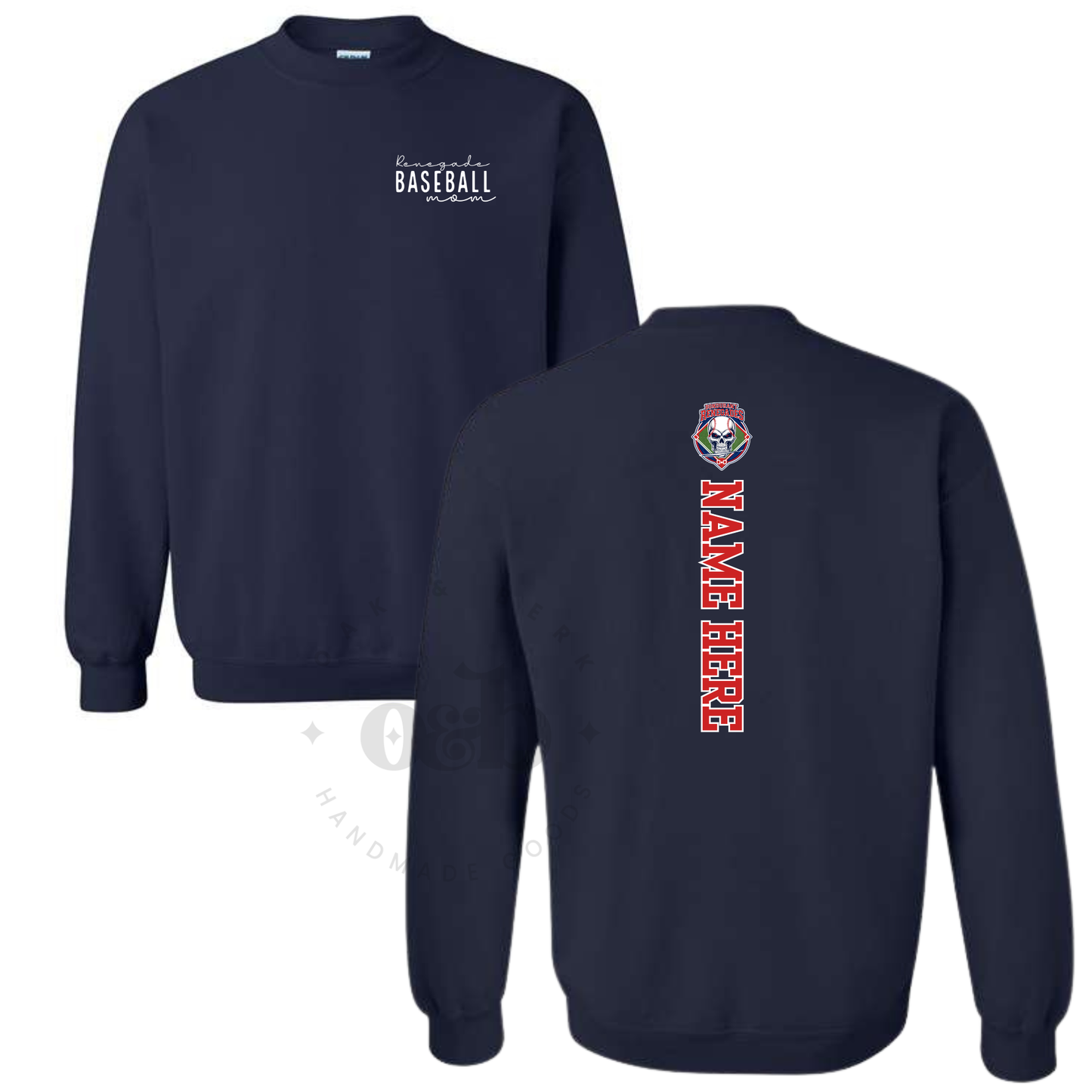 RENEGADES | Renegades Baseball Mom, crewnecks