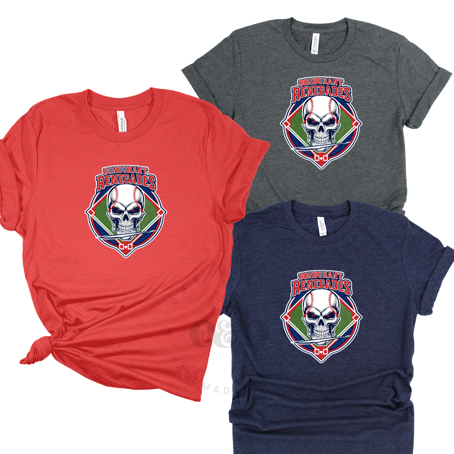 RENEGADES | Renegades Baseball Logo, bella+canvas