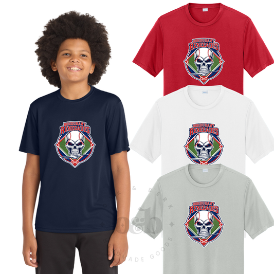 RENEGADES| Renegades Baseball Logo, sport tek tee