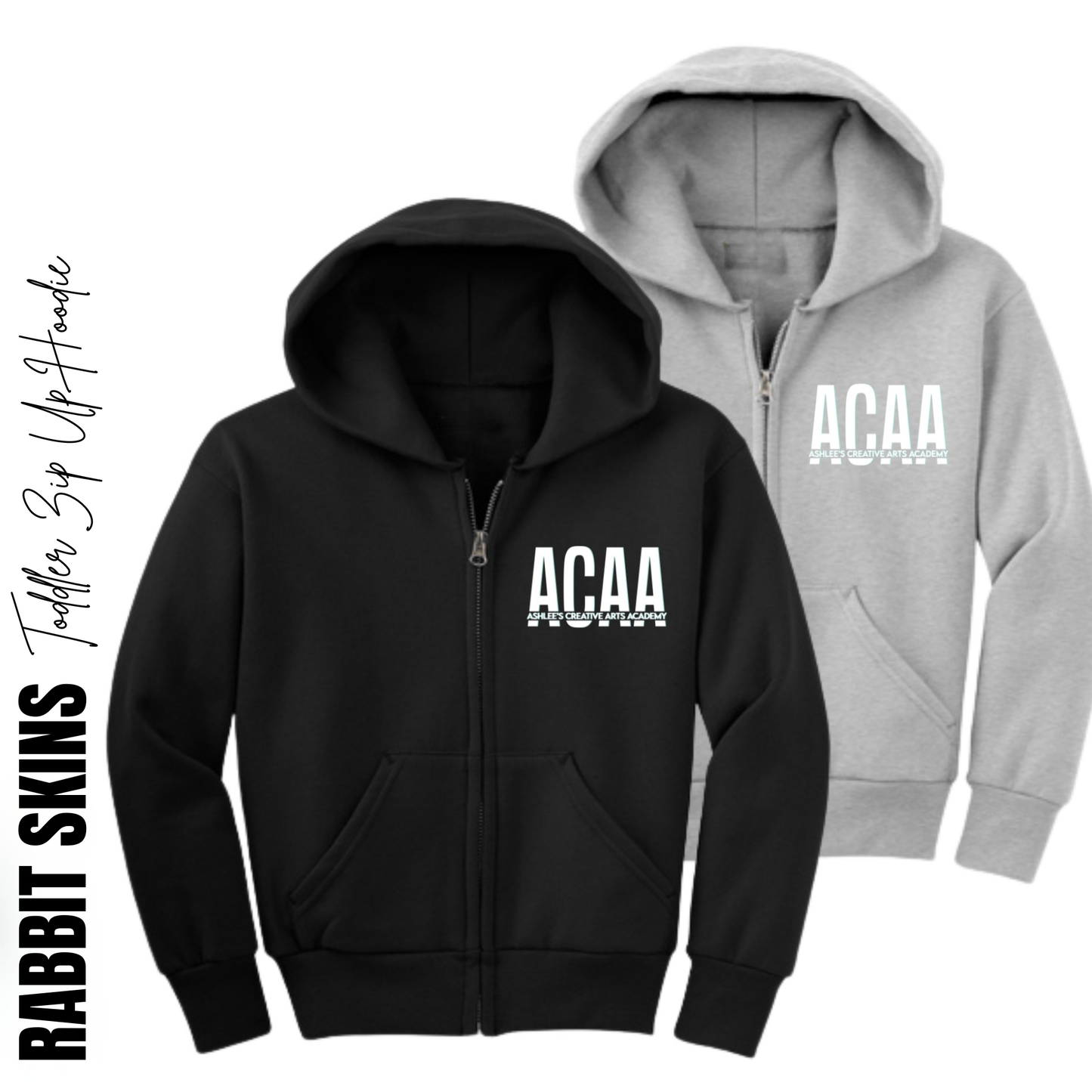 ACAA | Rabbit Skins Full Zip Hoodie {toddler}