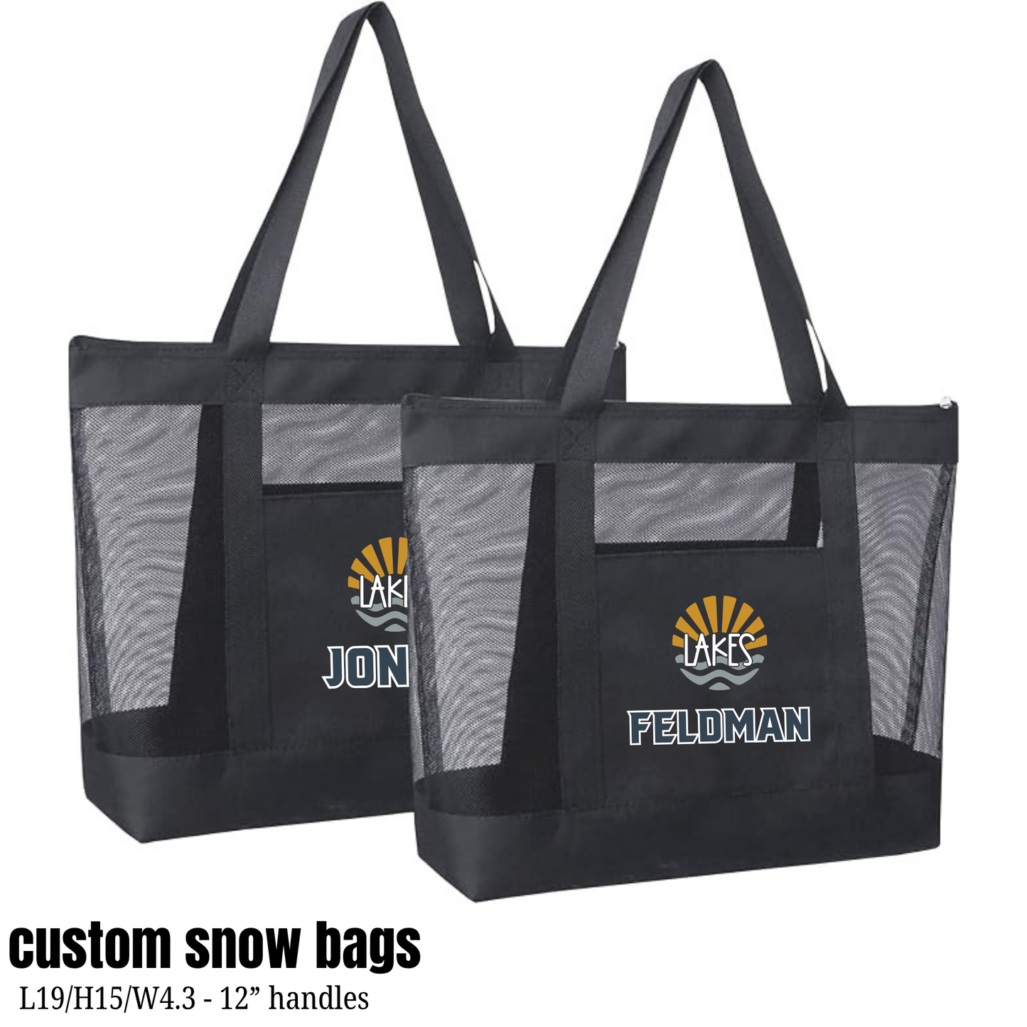 LAKES | Custom Snow Bag